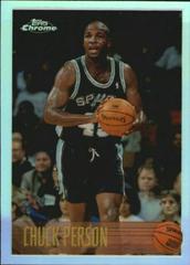 Chuck Person [Refractor] Basketball Cards 1996 Topps Chrome Prices