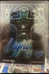 Zhang Weili [Blue] #20 Ufc Cards 2023 Panini Donruss Optic UFC Light It Up Prices