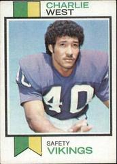 Charlie West #328 Football Cards 1973 Topps Prices