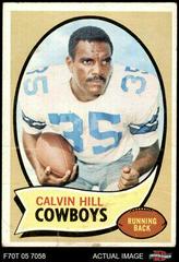 Calvin Hill [Name in Red] Football Cards 1970 Topps Prices