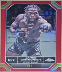 Jared Cannonier [Red Refractor] #92 Ufc Cards 2024 Topps Chrome UFC Prices