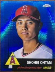 Shohei Ohtani [Blue Prism] #1 Baseball Cards 2022 Topps Chrome Platinum Anniversary Prices