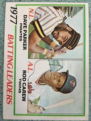 Batting Leaders [R. Carew, D. Parker] #201 Baseball Cards 1978 Topps Prices