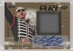 Christopher Daniels [Autograph] Wrestling Cards 2021 Upper Deck AEW Spectrum On the Mat Relics Prices