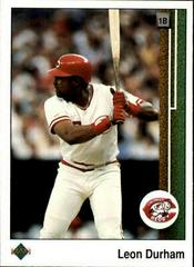 Leon Durham #354 Baseball Cards 1989 Upper Deck Prices