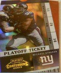 Michael Strahan [Playoff Ticket] #6 Football Cards 2003 Playoff Contenders Prices
