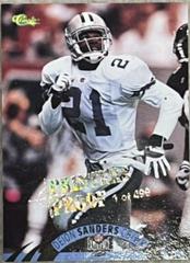 Deion Sanders #80 Football Cards 1995 Classic Prices