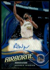 Andrew Wiggins [Blue] Basketball Cards 2019 Panini Chronicles Airborne Signatures Prices