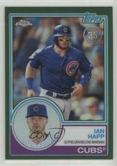Ian Happ [Green] #83T-3 Baseball Cards 2018 Topps Chrome 1983 Prices