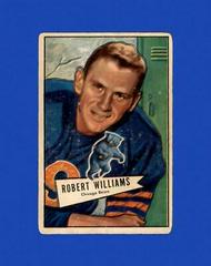 Bob Williams #133 Football Cards 1952 Bowman Small Prices
