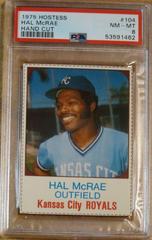 Hal McRae [Hand Cut] #104 Baseball Cards 1975 Hostess Prices