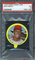 Bob Gibson Baseball Cards 1973 Topps Candy Lids Prices