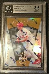 Scott Rolen [Mirror Gold] Baseball Cards 1997 Pinnacle Certified Prices
