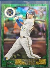 Christian Yelich [Ben Baller Green] #87BC-6 Baseball Cards 2022 Topps Chrome 1987 Prices