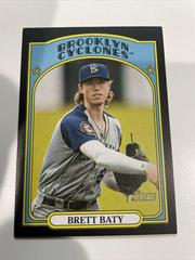 Brett Baty #31 Baseball Cards 2021 Topps Heritage Minor League Prices
