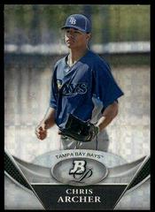Chris Archer [Xfractor] #BPP99 Baseball Cards 2011 Bowman Platinum Prospects Prices