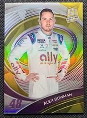 Alex Bowman [Gold] #35 Racing Cards 2022 Panini Chronicles Nascar Spectra Prices