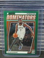 Kevin Durant [Green] #25 Basketball Cards 2022 Panini Donruss Optic Elite Dominators Prices