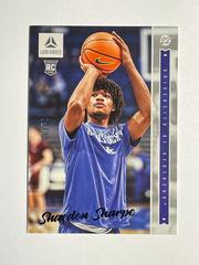 Shaedon Sharpe [Blue] Basketball Cards 2022 Panini Chronicles Draft Picks Luminance Prices
