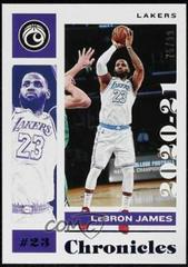 LeBron James [Blue] #46 Basketball Cards 2020 Panini Chronicles Prices