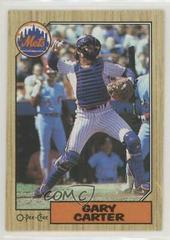 Gary Carter #20 Baseball Cards 1987 O Pee Chee Prices