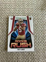 Trey Lance [Green] #RR3 Football Cards 2021 Panini Rookies and Stars Rush Prices