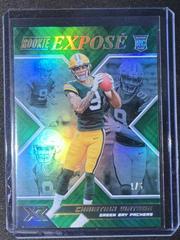 Christian Watson [Green] Football Cards 2022 Panini XR Rookie Expose Prices