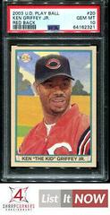 Ken Griffey Jr. [Red Back] #20 Baseball Cards 2003 Upper Deck Play Ball Prices