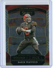 Baker Mayfield #RS-1 Football Cards 2018 Panini Select Rookie Selections Prices