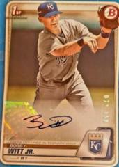 Bobby Witt Jr. [Blue] Baseball Cards 2020 Bowman Paper Prospect Autographs Prices