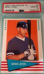 Derek Jeter #5 Baseball Cards 1999 Fleer Vintage 61 Prices