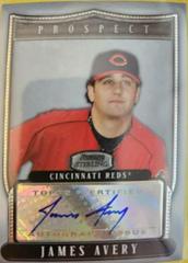 James Avery [Autograph] #JAA Baseball Cards 2007 Bowman Sterling Prospects Prices