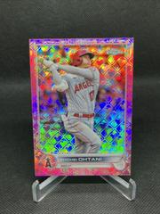 Shohei Ohtani [Pink] #1 Baseball Cards 2022 Topps Chrome Logofractor Prices