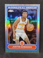Justin Edwards #2K7-1 Basketball Cards 2023 Topps Chrome McDonald's All American 2007 Prices