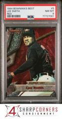 Lee Smith [Red] #5 Baseball Cards 1994 Bowman's Best Prices