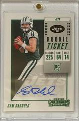 Sam Darnold Football Cards 2018 Panini Contenders Rookie Ticket Prices