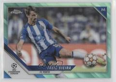 Fabio Vieira [Aqua Refractor] Soccer Cards 2021 Topps Chrome UEFA Champions League Prices