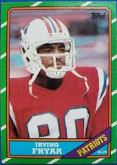 Irving Fryar Football Cards 1986 Topps Prices