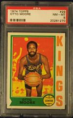 Otto Moore Basketball Cards 1974 Topps Prices