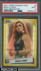 Becky Lynch [Gold Refractor] Wrestling Cards 2021 Topps Chrome WWE Prices