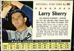 Larry Sherry [Perforated] Baseball Cards 1961 Post Cereal Prices