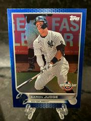 Aaron Judge [Blue Foil] #99 Baseball Cards 2022 Topps Opening Day Prices
