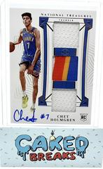 Chet Holmgren [Patch Autograph] #101 Basketball Cards 2022 Panini National Treasures Prices
