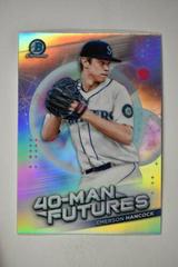 Emerson Hancock #FMF-5 Baseball Cards 2021 Bowman Chrome 40 Man Futures Prices
