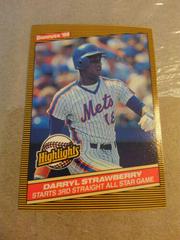 Darryl Strawberry #24 Baseball Cards 1986 Donruss Highlights Prices