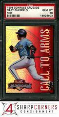 Gary Sheffield [Red] Baseball Cards 1998 Donruss Crusade Prices