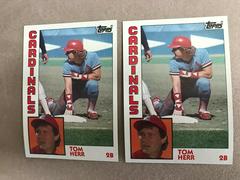 Tom Herr Baseball Cards 1984 Topps Prices