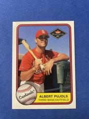 Albert Pujols Baseball Cards 2001 Fleer Platinum Prices