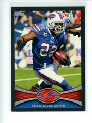 Fred Jackson [Black] Football Cards 2012 Topps Prices