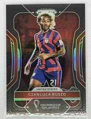 Gianluca Busio #202 Soccer Cards 2022 Panini Prizm World Cup Prices